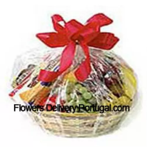 3 Kg (6.6 Lbs) Assorted Fresh Fruit Basket